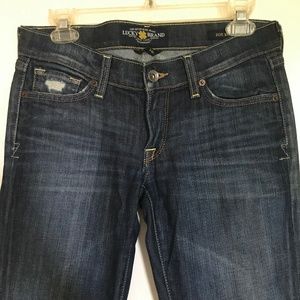 Lucky Brand Slightly Distressed Jeans